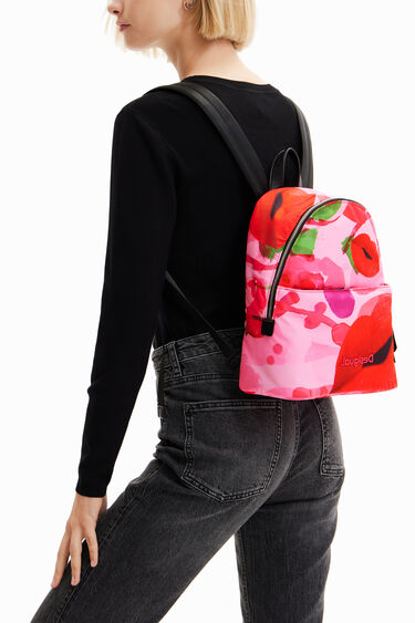 Mochila pequeña labios M. Christian Lacroix | Desigual