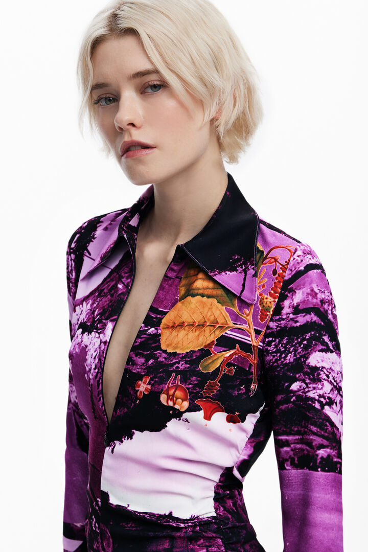 Dress designed by Mr. Christian Lacroix | Desigual