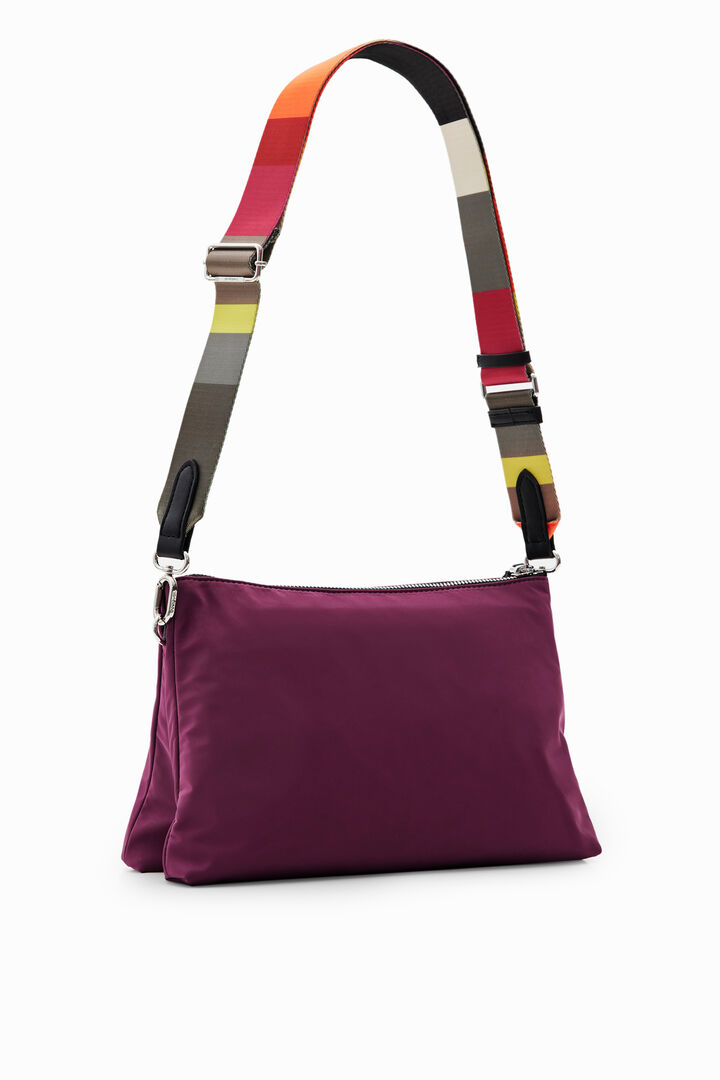 Midsize plain crossbody bag | Desigual