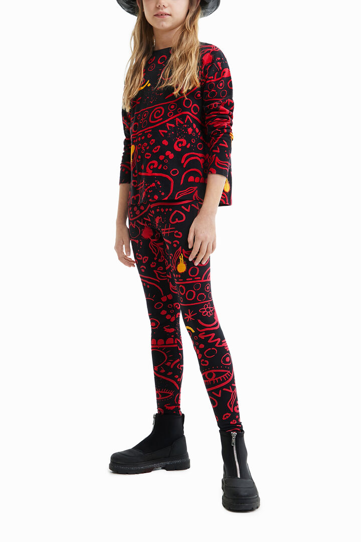 Legging slim dessins | Desigual