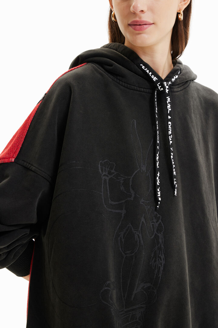 Sudadera oversize Bugs Bunny | Desigual