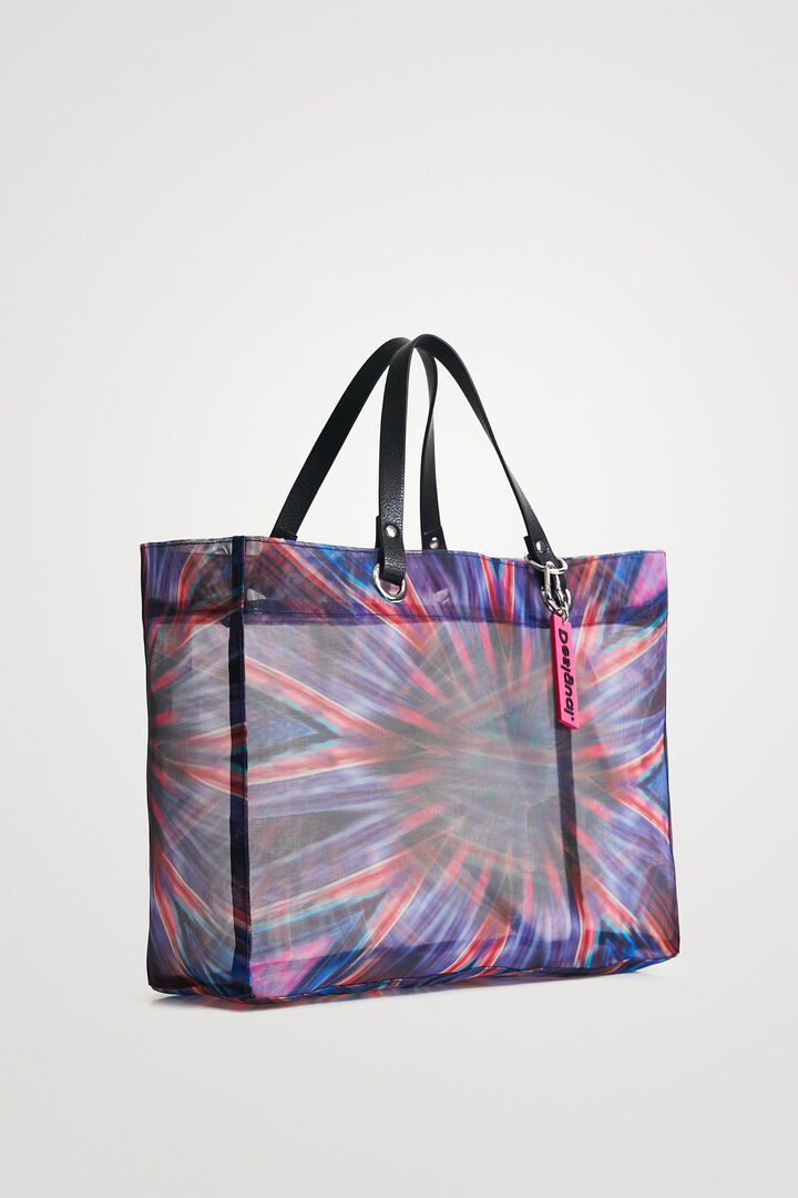 Kaleidoscope mesh shopper | Desigual