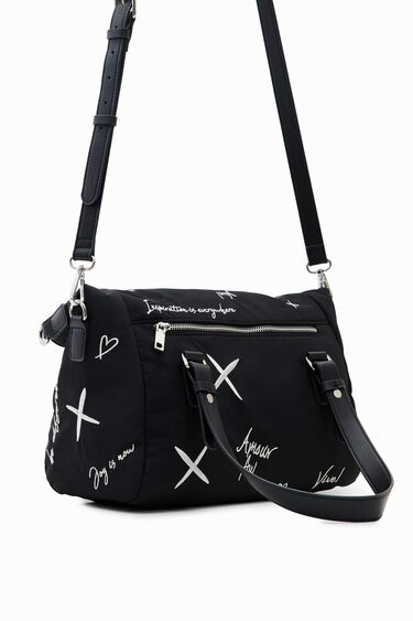 Midsize embroidered bag | Desigual