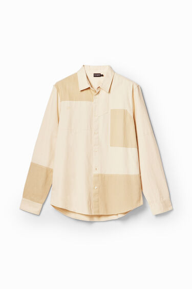 Camisa sarga patch | Desigual