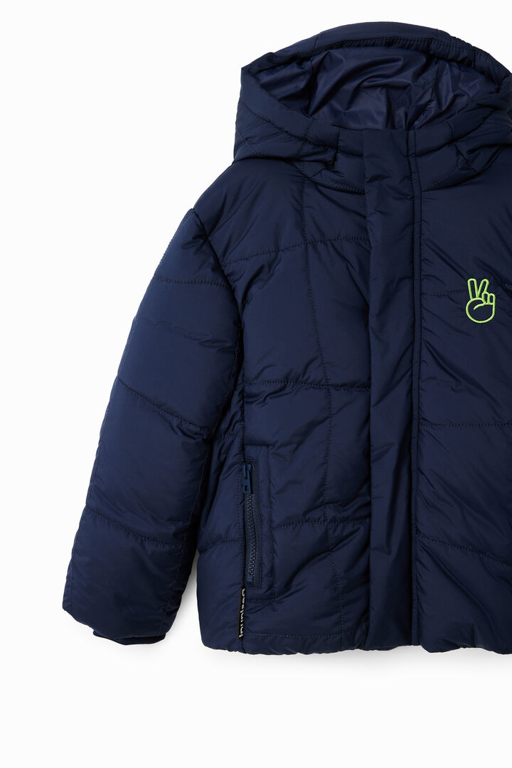 Padded hooded jacket | Desigual
