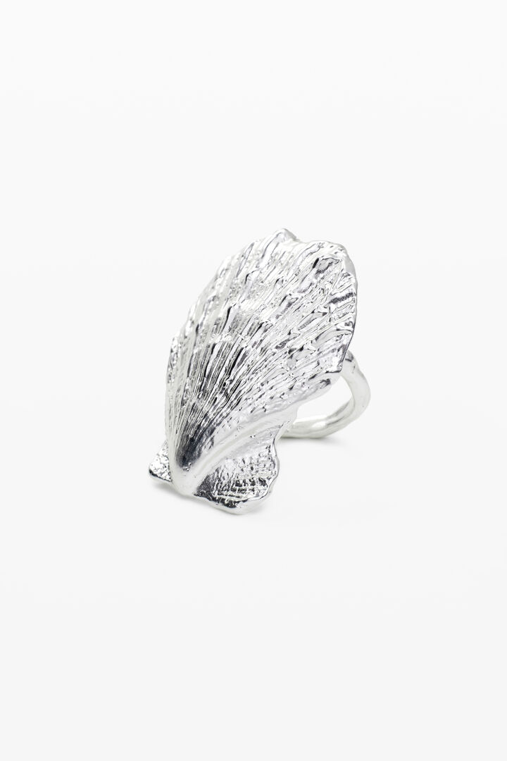 Gold-plated shell ring Zalio | Desigual