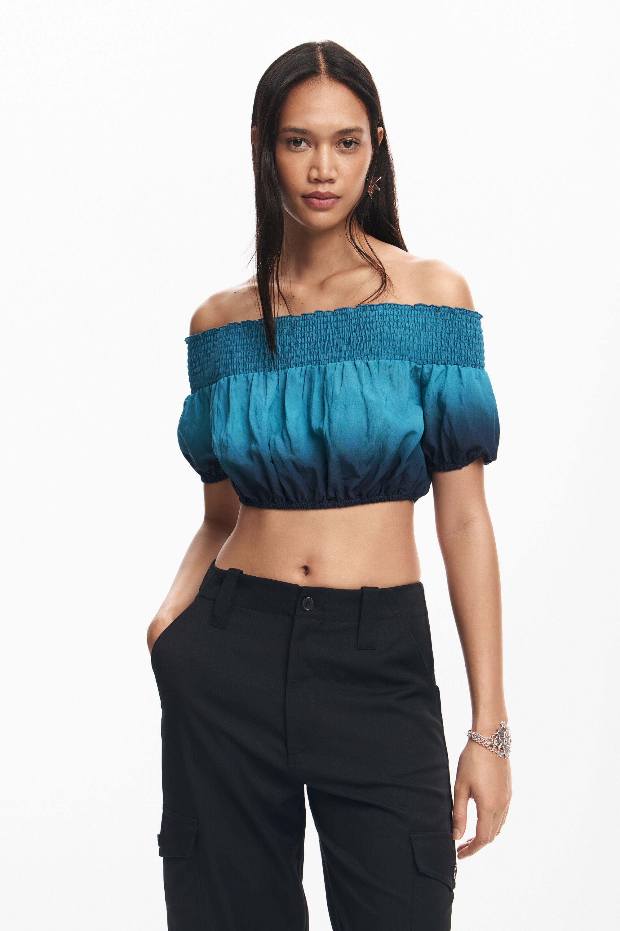Plain bandeau top