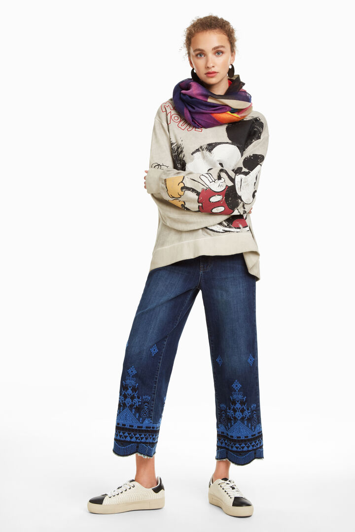 Mercury Rectangle Scarf | Desigual