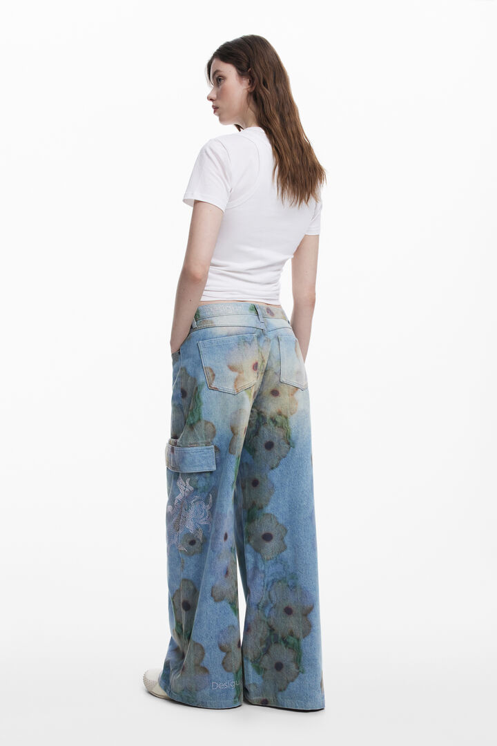 Jeans Wide Leg Collina Strada | Desigual