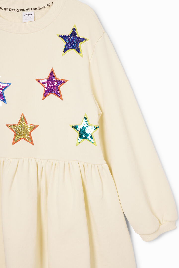 Star sweatshirt dress | Desigual