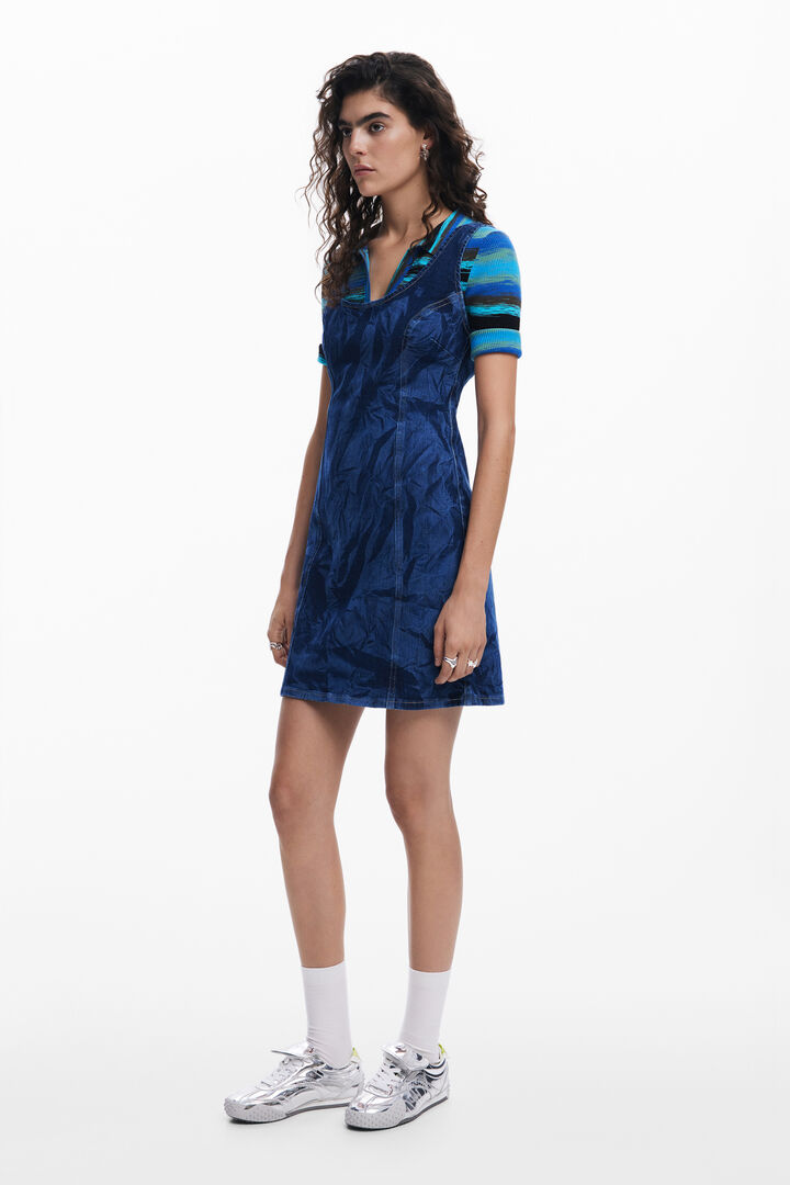 Vestido jeans estampado | Desigual