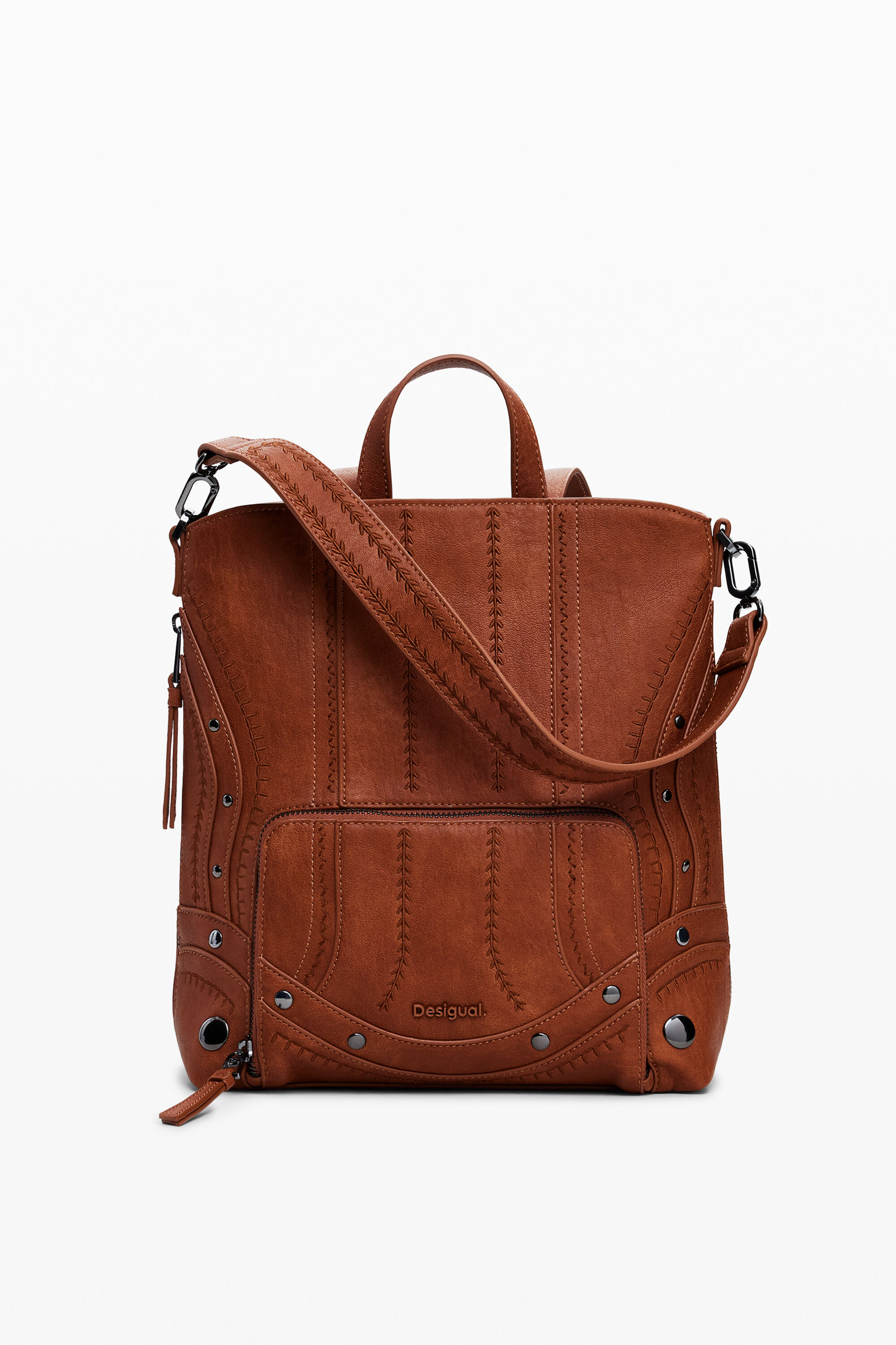 DESIGUAL MINI EMBROIDERED BACKPACK