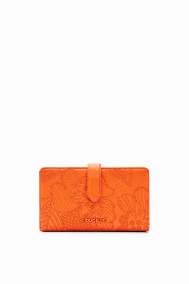 Denarnica z vezenimi rožami | Desigual