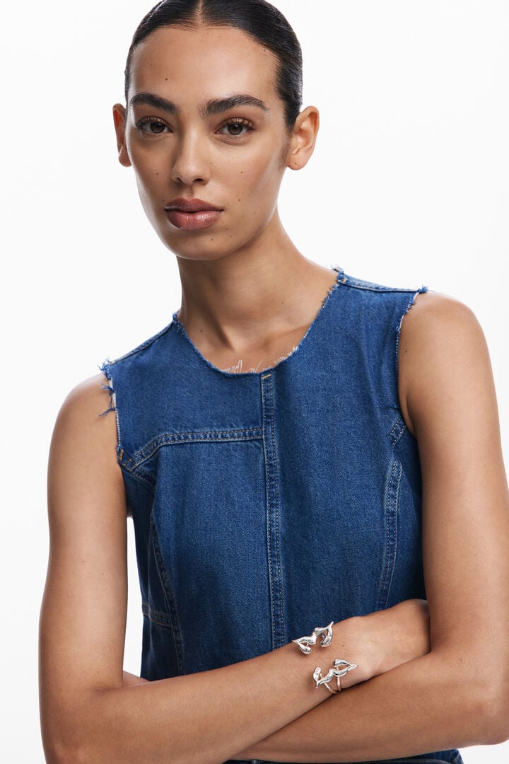 Vestido midi denim | Desigual