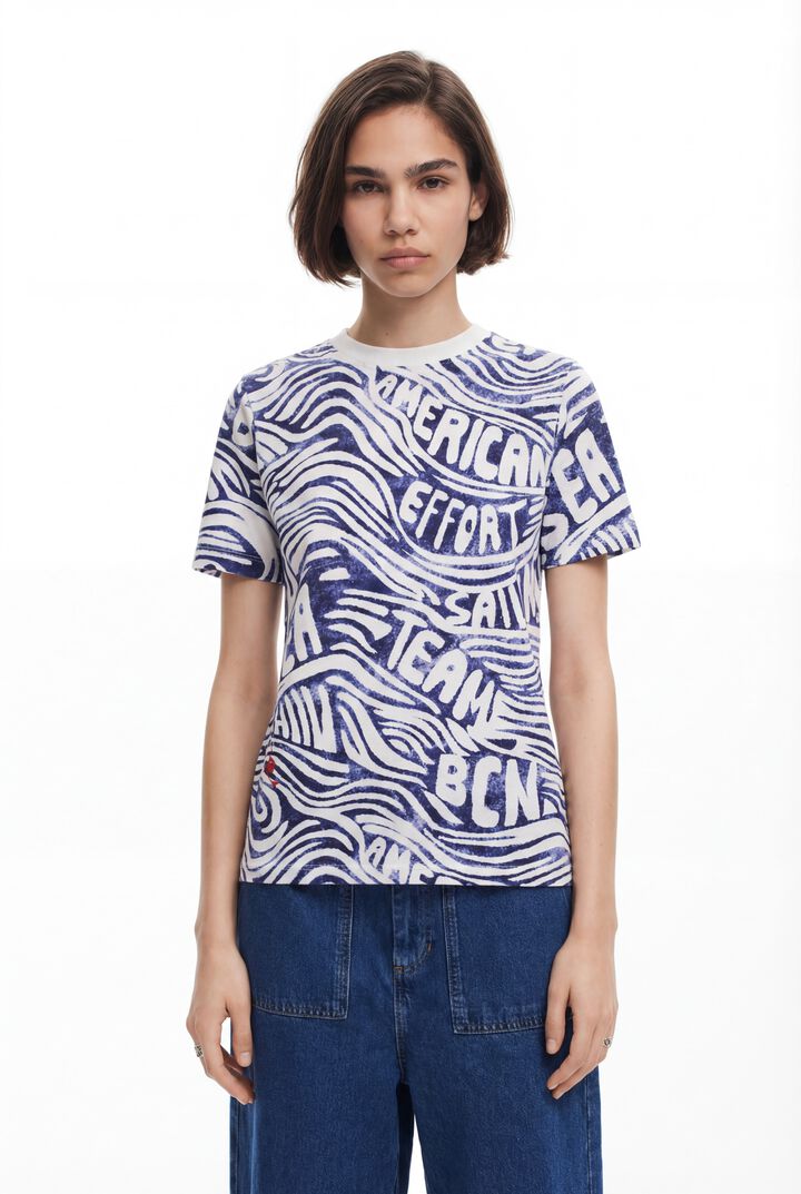 Blue American Magic T-shirt