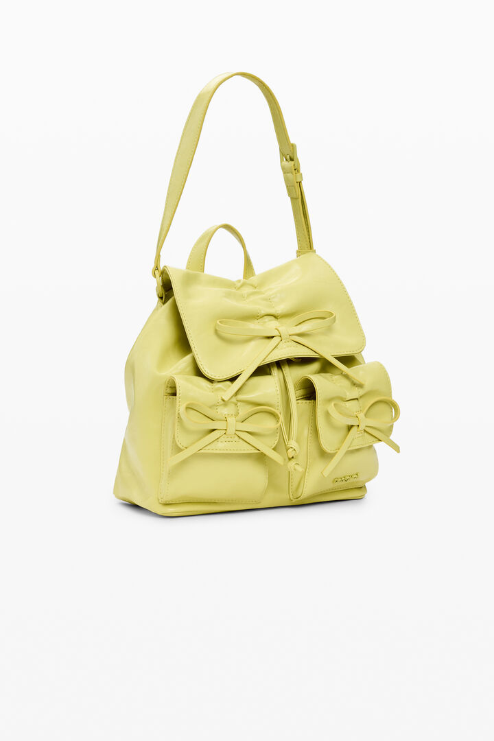 Kleine rugzak met glanzende strik | Desigual