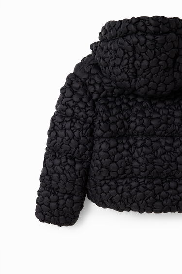 Chaqueta acolchada textura | Desigual