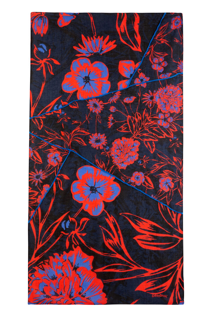 Foulard gran estampado floral | Desigual