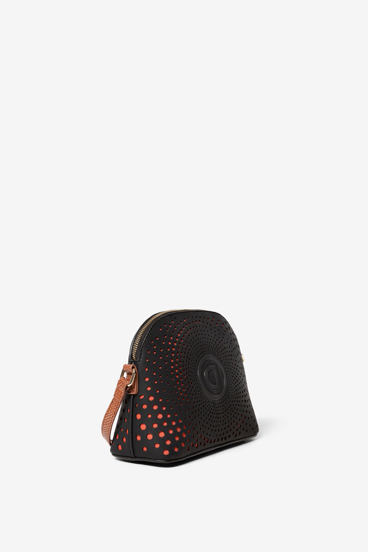Sling bag with logo and geometric spiral | Desigual