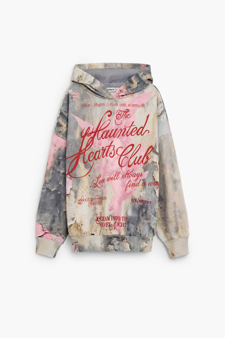 oversized sweatshirt met print