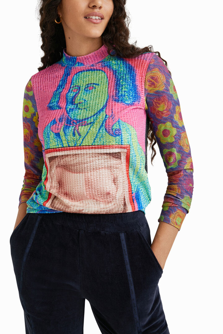 Slim arty T-shirt | Desigual