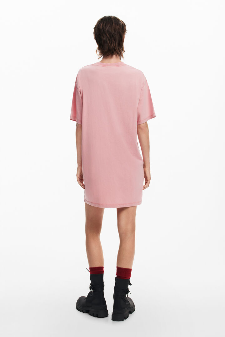 Short dress with short sleeves Mickey | Desigual