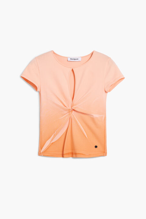 SHORT-SLEEVE T-SHIRT WITH OPENING