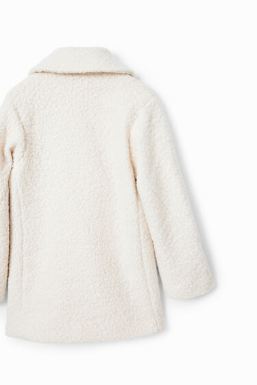 Abrigo cruzado boucle | Desigual