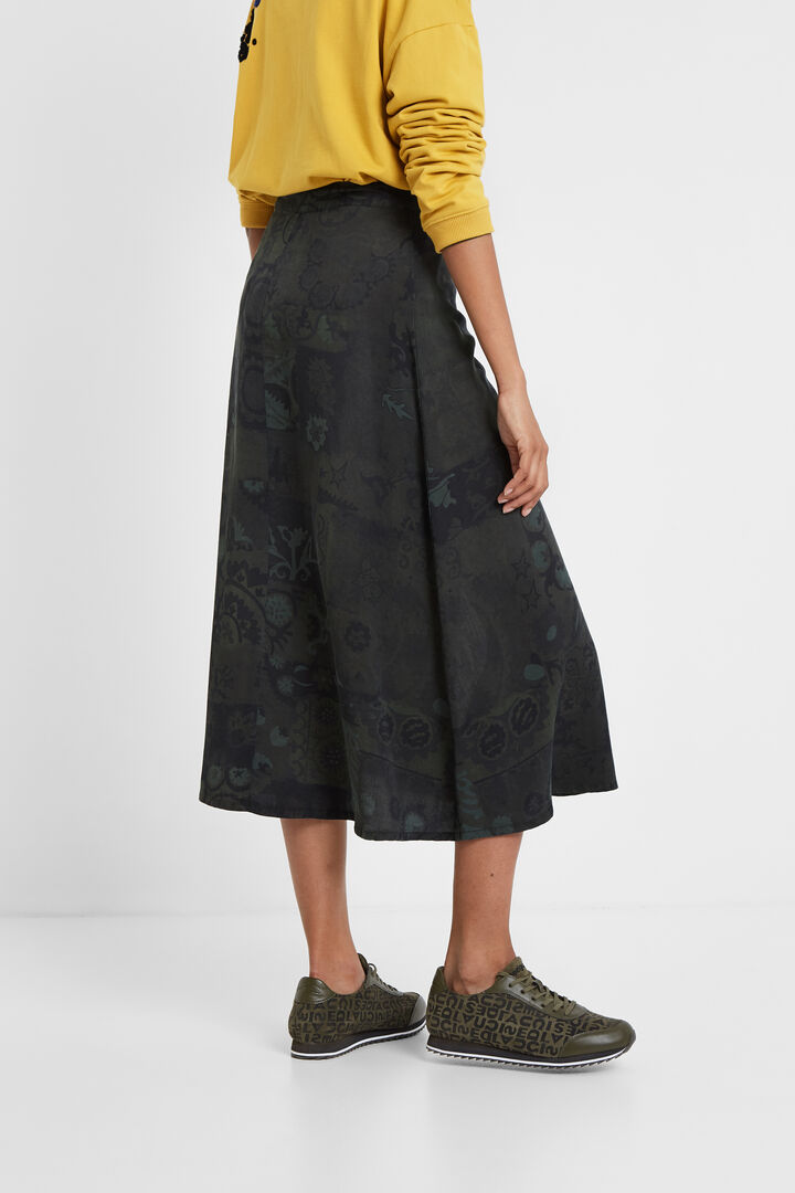 Jupe longue boutons | Desigual