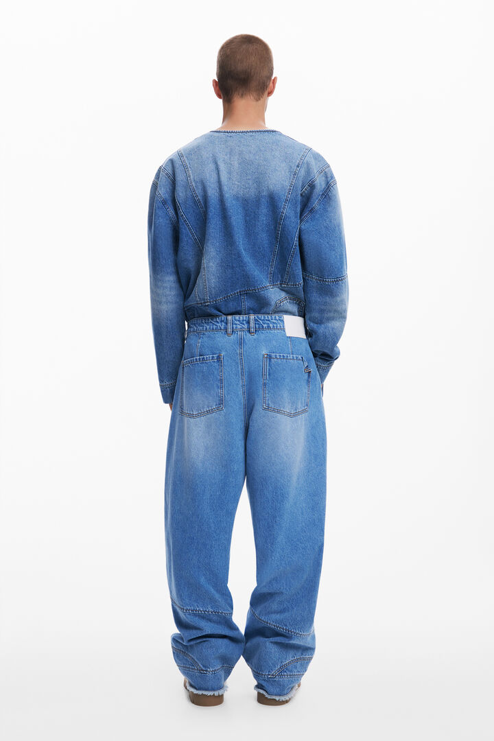 Denim ballon bolsillos bajo | Desigual