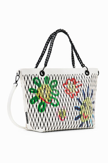 Large die-cut suns bag | Desigual