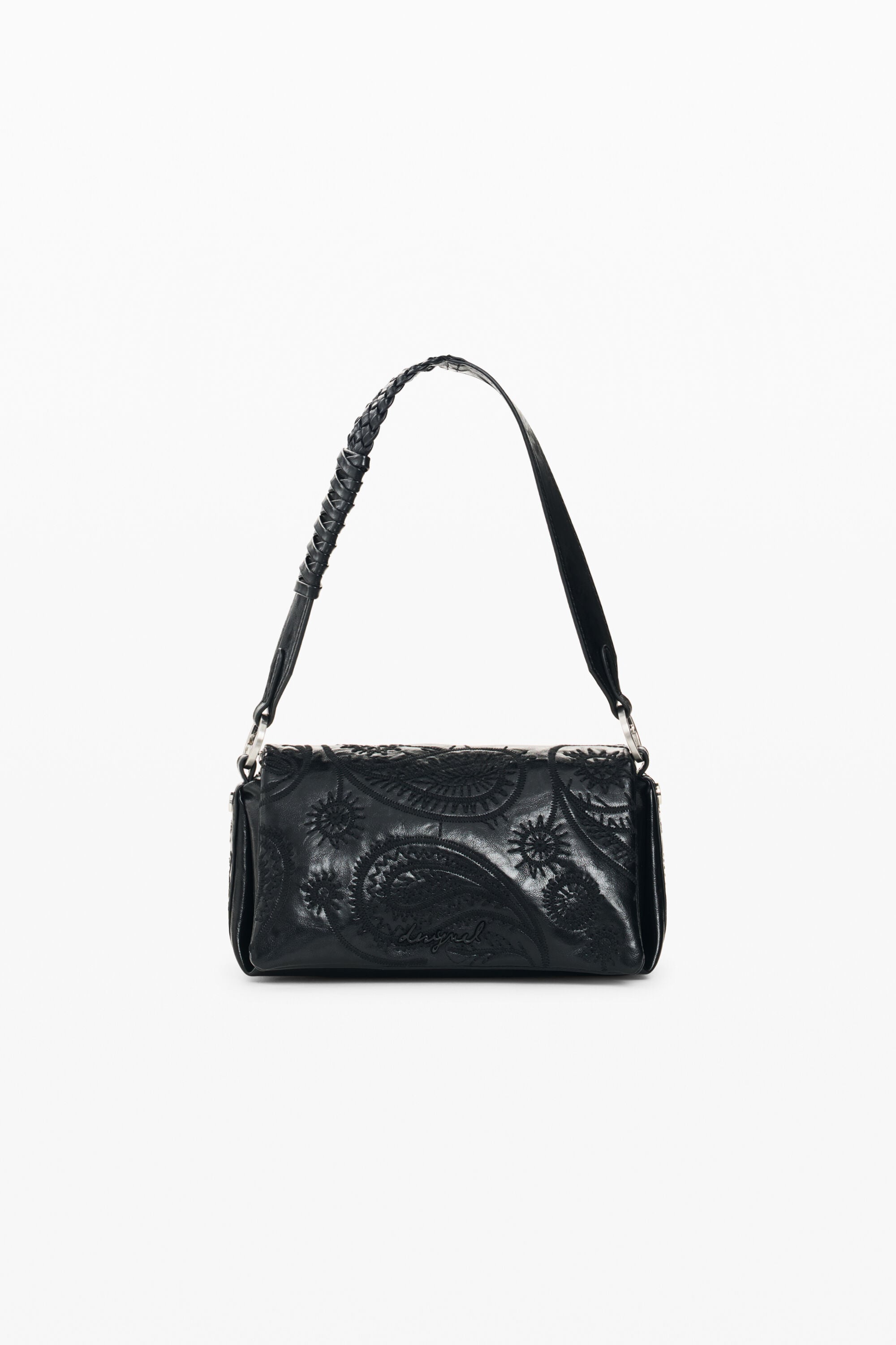 Small quilted bag - BLACK - U