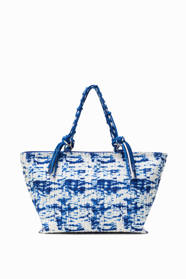 Pleated bag with sea waves | Desigual
