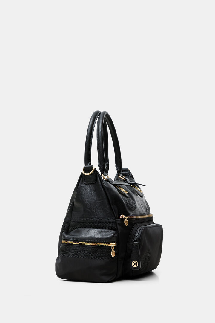 Bolso grabado bolsillo exterior | Desigual