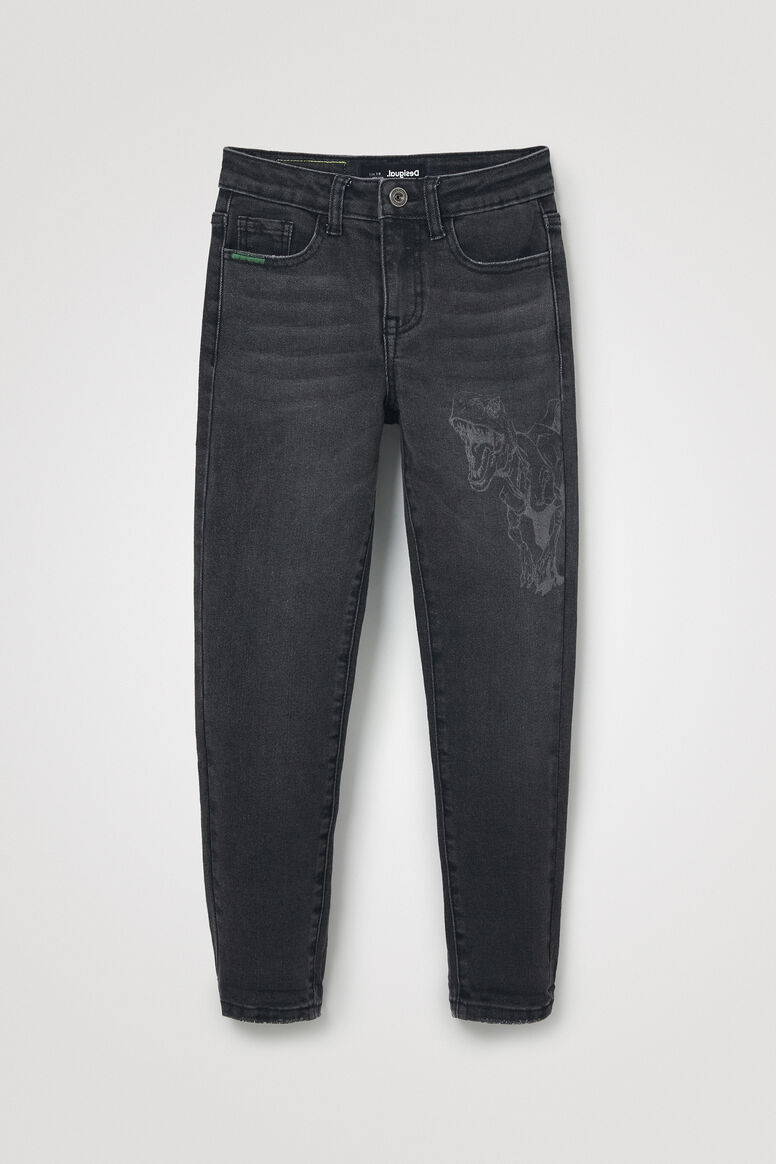 Embroidered jeans | Desigual