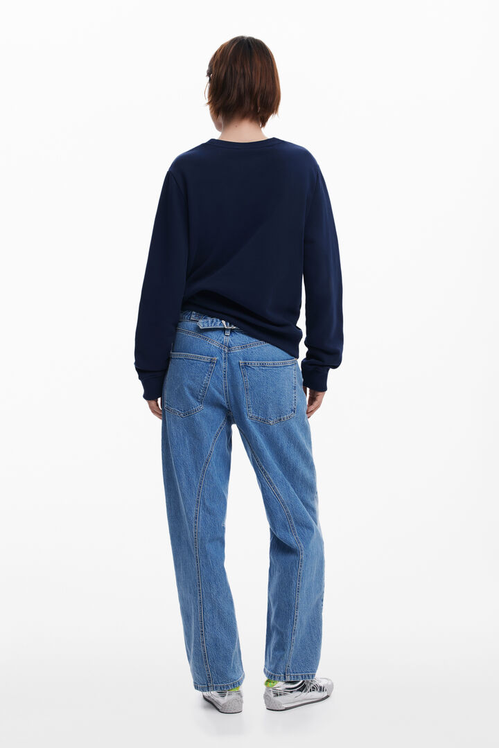 Bluza z logo i strassami | Desigual