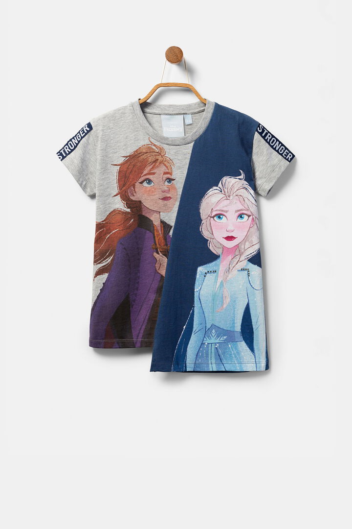 Camiseta asimétrica "Frozen 2" | Desigual