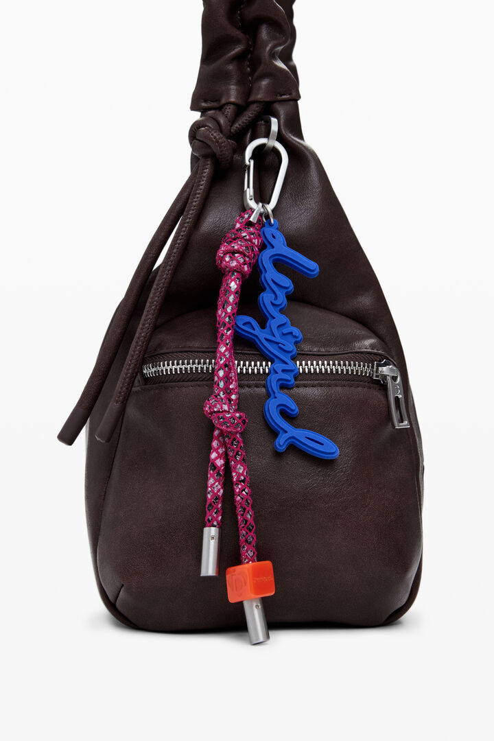 Medium 3D logo bag with ruched handle | Desigual
