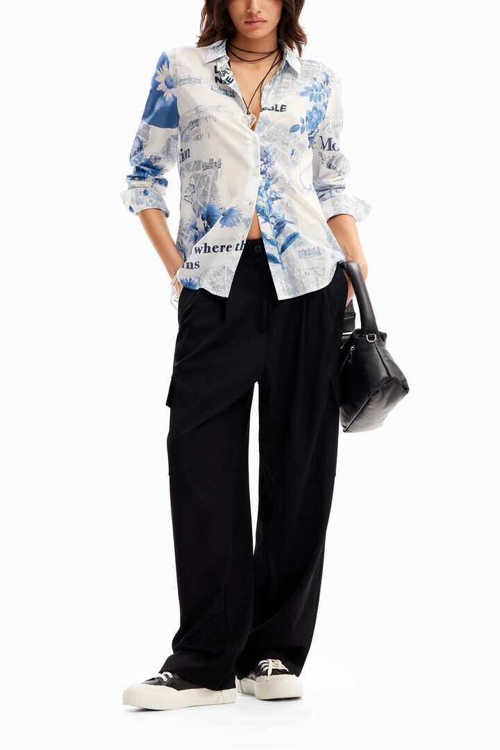 Leichtes Hemd Karten | Desigual