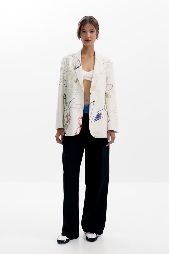 Blazer à motifs | Desigual