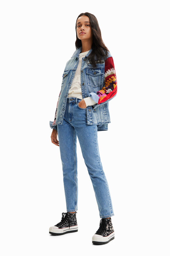 Sobrecamisa texana trucker brodats