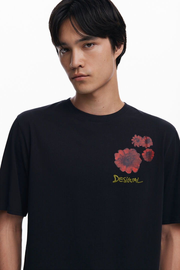 Camiseta estampado flores | Desigual