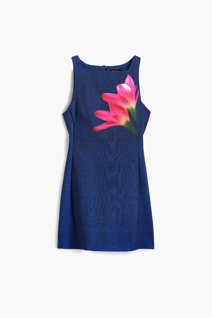 Vestido mini efecto denim | Desigual