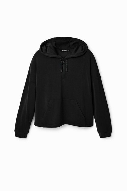 Sweat-shirt oversize doux