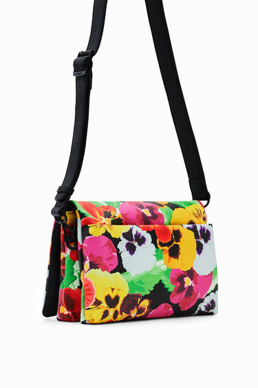 Petit sac à bandoulière fleuri | Desigual