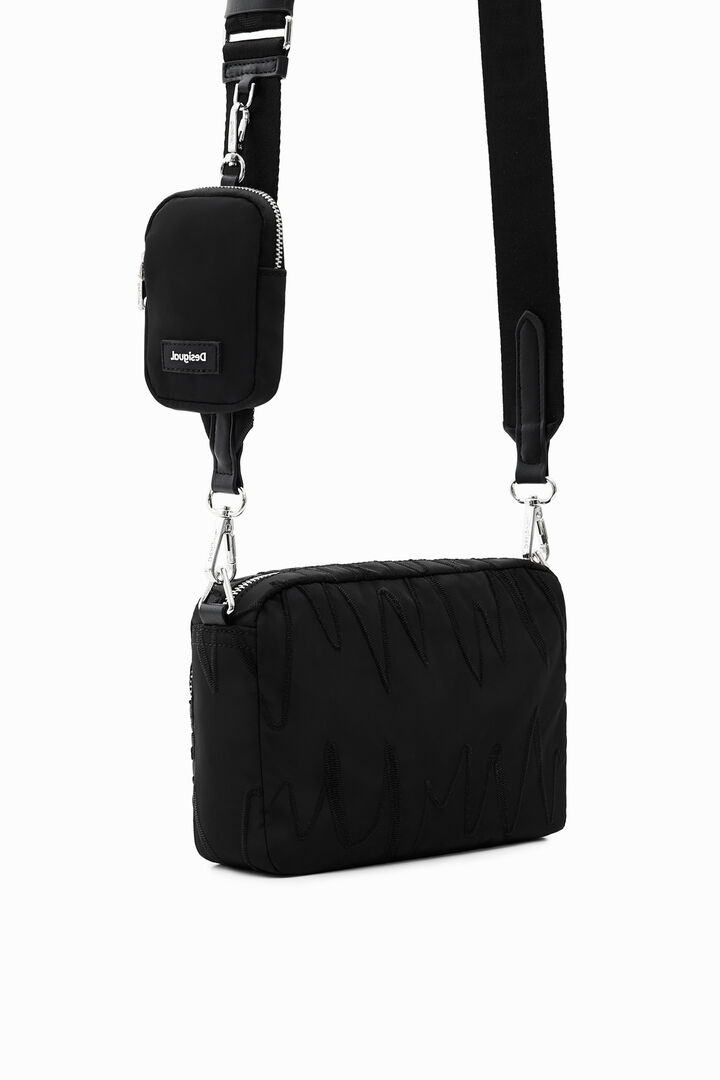 Small zigzag crossbody bag | Desigual