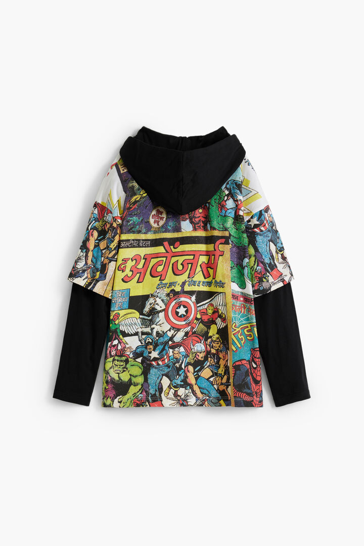 Camsieta Marvel™ efecto superposición | Desigual