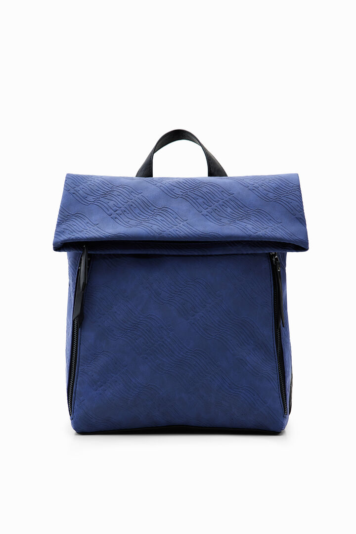 Flap and logo backpack | Desigual