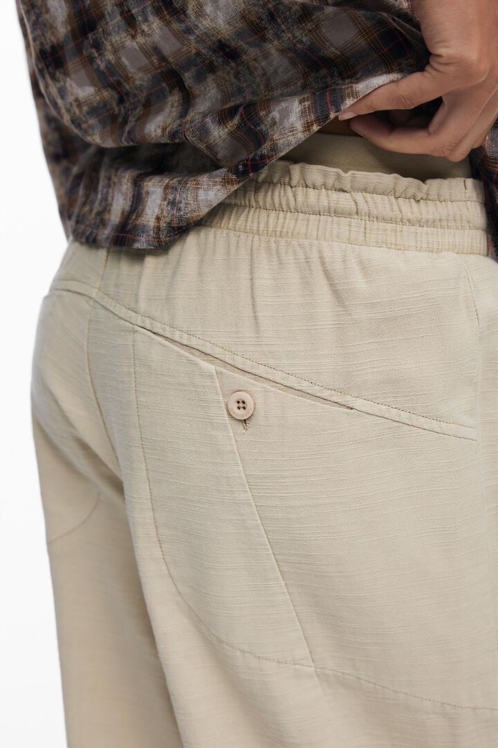 Twill jogger pants