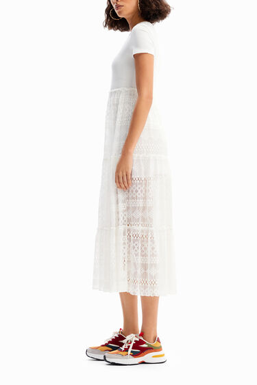 Tüll midi ruha | Desigual